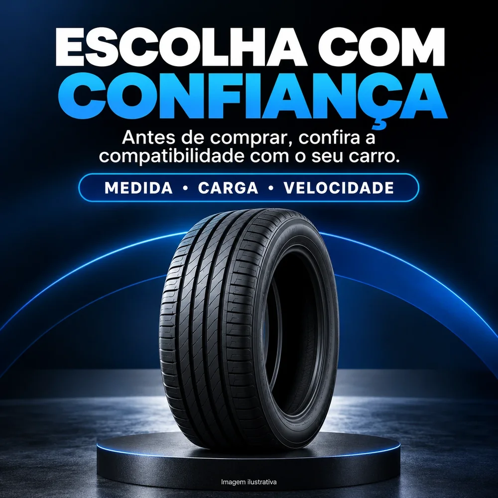 Escolha com confiança: confira medida, carga e velocidade